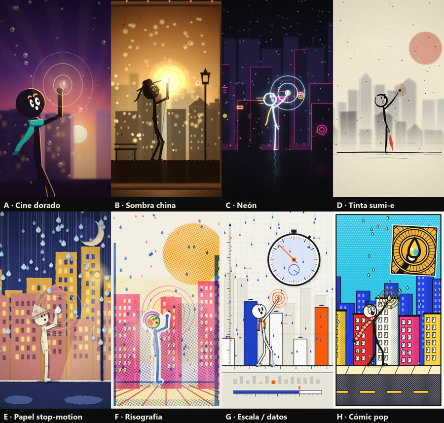 Stickman 8 direcciones